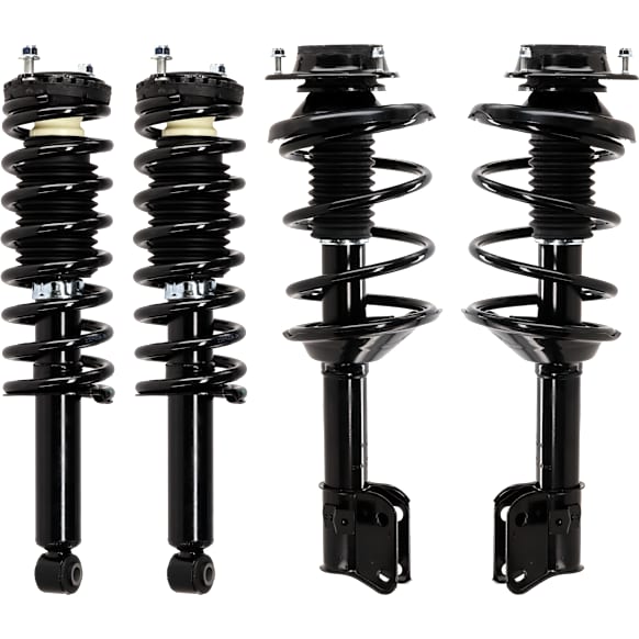 Front and Rear, Driver and Passenger Side Fully Loaded Struts, Sedan/Wagon