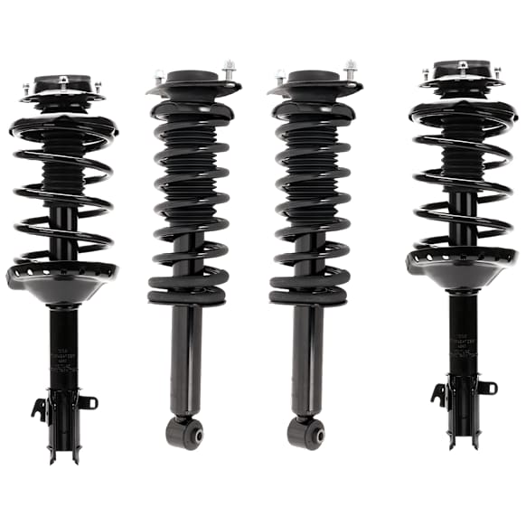 Front and Rear, Driver and Passenger Side Fully Loaded Struts