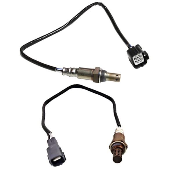 Before and After Catalytic Converter Oxygen Sensors, 4-Wire, 4 Cylinder, 2.5L Engine