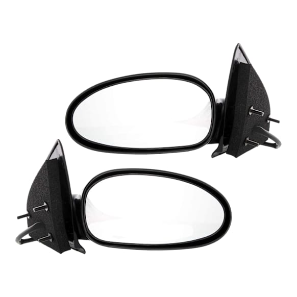 Driver and Passenger Side Mirrors, Power Adjust, Non-Folding, Non-Heated, Paintable, No Signal Light, No Memory, No Puddle Light, No Auto-Dimming, No Blind Spot Feature