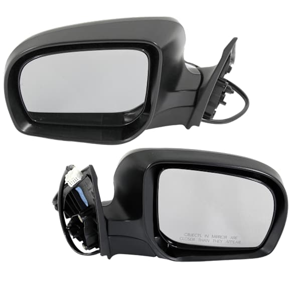 Driver and Passenger Side Mirrors, Power Adjust, Manual Folding, Heated, Paintable, No Signal Light, No Memory, No Puddle Light, No Auto-Dimming, No Blind Spot Feature