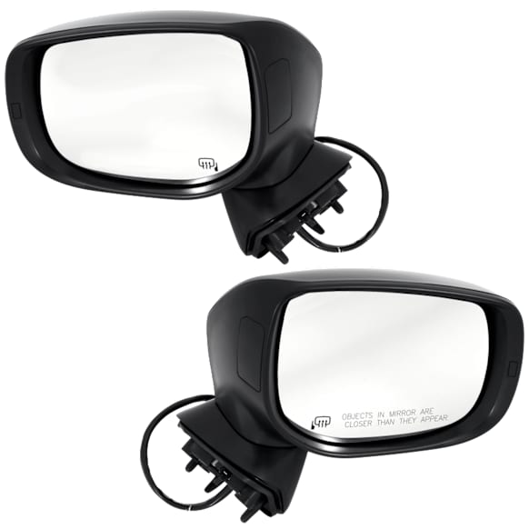 Driver and Passenger Side Mirrors, Power Adjust, Manual Folding, Heated, Paintable, No Signal Light, No Memory, No Puddle Light, No Auto-Dimming, No Blind Spot Feature