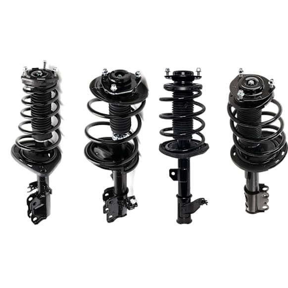 Front and Rear, Driver and Passenger Side Fully Loaded Strut, Except SE/SE Sport Models, Set of 4