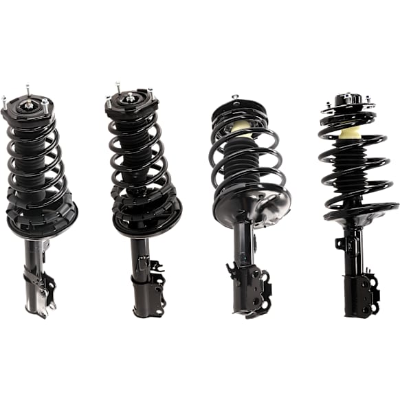 Front and Rear, Driver and Passenger Side Fully Loaded Strut