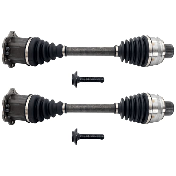 2011-2012 Audi Q5 - Front, Driver and Passenger Side Axle Assemblies, Updated Design, Standard Duty Replacement