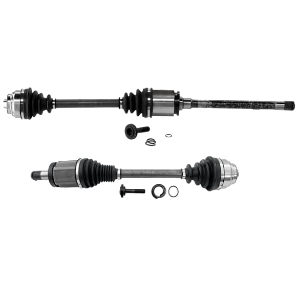 2011-2017 BMW X3 - Front, Driver and Passenger Side Axle Assemblies, Updated Design, Standard Duty Replacement