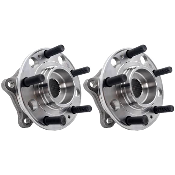 2-Wheel Set Front, Driver and Passenger Side Wheel Hubs, AWD