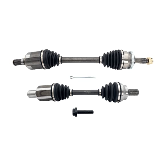 2008-2009 Mercedes Benz C230 - Front, Driver and Passenger Side Axle Assemblies, Updated Design, Standard Duty