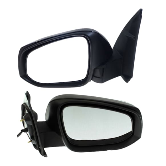 Driver and Passenger Side Mirrors, Power Adjust, Manual Folding, Heated, Paintable, No Signal Light, No Memory, No Puddle Light, No Auto-Dimming, No Blind Spot Feature