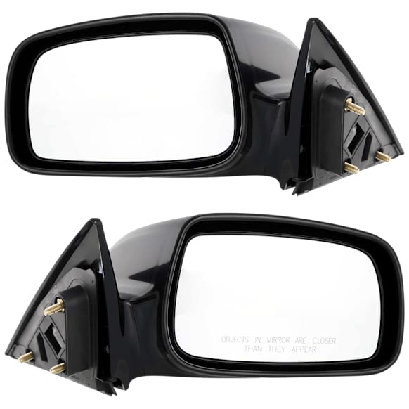 Driver and Passenger Side Mirrors, Power Adjust, Non-Folding, Heated, Paintable, No Signal Light, No Memory, No Puddle Light, No Auto-Dimming, No Blind Spot Feature
