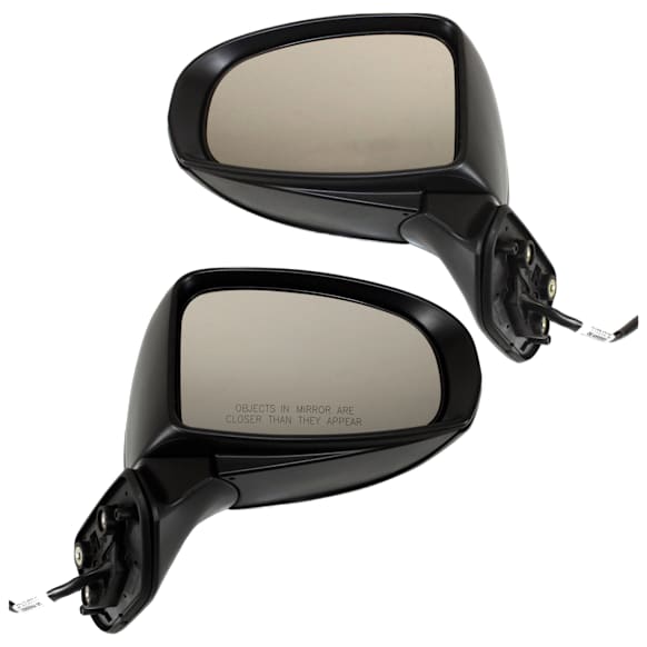 Driver and Passenger Side Mirrors, Power Adjust, Manual Folding, Heated, Paintable, No Signal Light, No Memory, No Puddle Light, No Auto-Dimming, No Blind Spot Feature