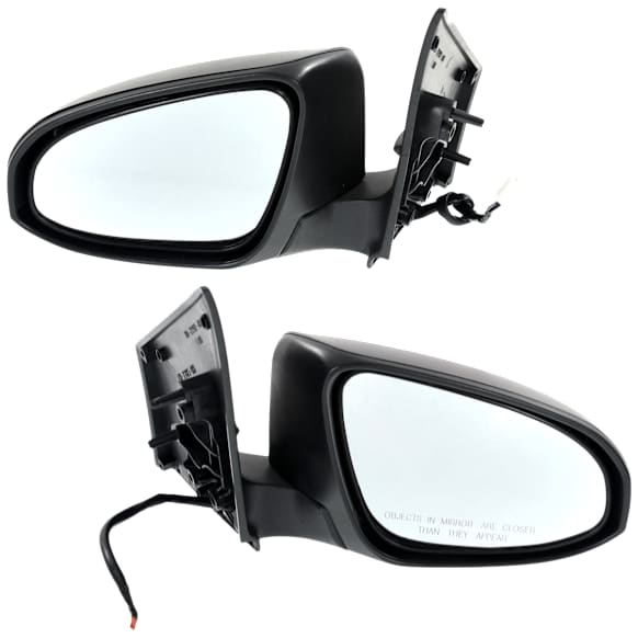 Driver and Passenger Side Mirrors, Power Adjust, Manual Folding, Heated, Paintable, No Signal Light, No Memory, No Puddle Light, No Auto-Dimming, No Blind Spot Feature