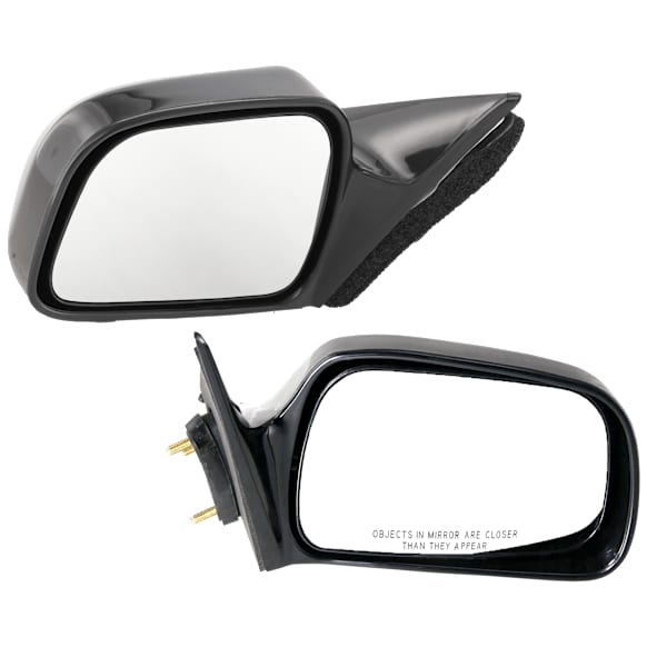 Driver and Passenger Side Non-Towing Mirrors, Power Adjust, Non-Heated, Non-Folding, Paintable, No Signal Light,  Memory, Puddle Light, Auto-Dimming, and Blind Spot Feature, USA Built Vehicle