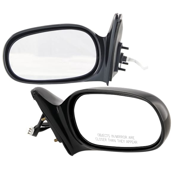 Driver and Passenger Side Mirrors, Power Adjust, Non-Folding, Non-Heated, Paintable, No Signal Light, No Memory, No Puddle Light, No Auto-Dimming, No Blind Spot Feature