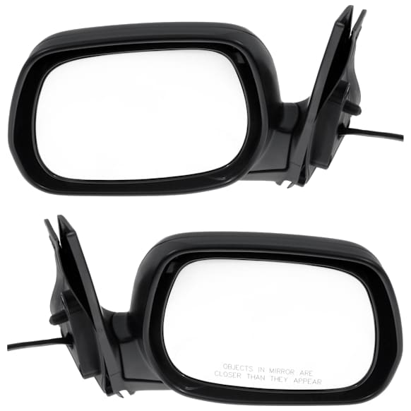 Driver and Passenger Side Mirrors, Power Adjust, Manual Folding, Non-Heated, Paintable, No Signal Light, No Memory, No Puddle Light, No Auto-Dimming, No Blind Spot Feature