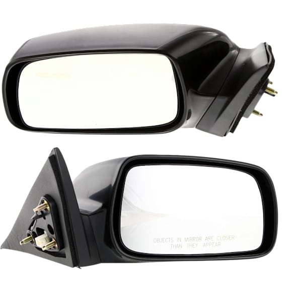 Driver and Passenger Side Non-Towing Mirrors, Power Adjust, Non-Folding, Heated, Paintable, No Signal Light, No Memory, No Puddle Light, No Auto-Dimming, No Blind Spot Feature