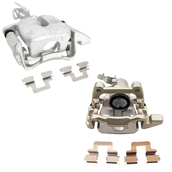 Rear Brake Caliper, 2-Wheel Set