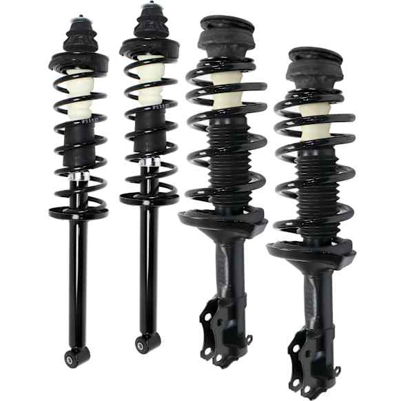 Front and Rear, Driver and Passenger Side Fully Loaded Strut