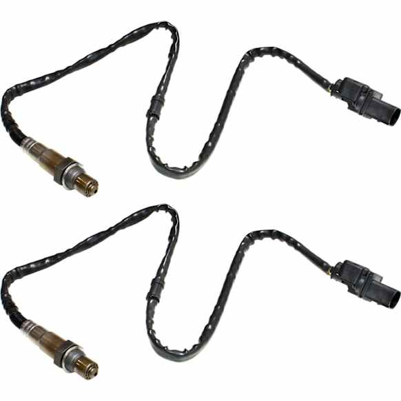 Before Catalytic Converter, Driver and Passenger Side Oxygen Sensors, 5-wire, Wideband sensor
