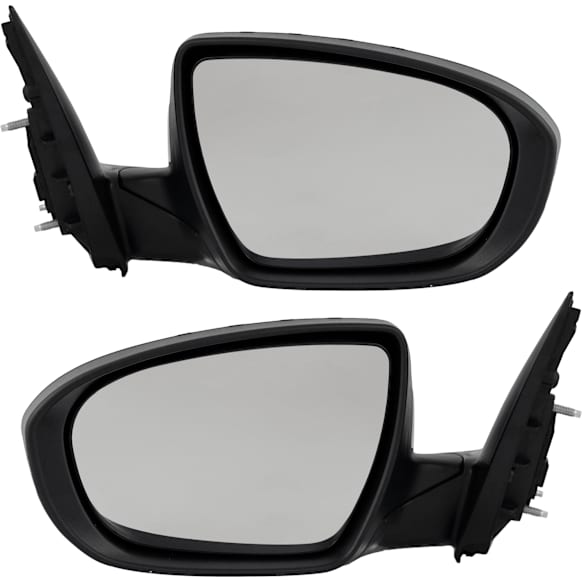 Driver Side Mirror, Power Adjust, Non-Heated, Manual Folding, Paintable, In-housing Signal Light, No Memory, No Puddle Light, No Auto-Dim, No Blind Spot Feature