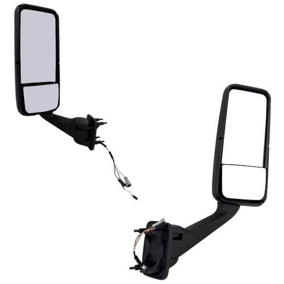 2011-2014 Kenworth T700 - Driver and Passenger Side Mirrors, Power, Heated, Paintable