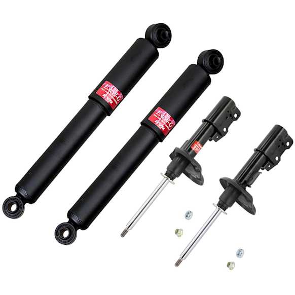 SET-KY339085-C Front and Rear, Driver and Passenger Side, GR-2/Excel-G Series