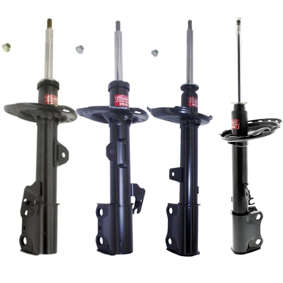 SET-KY339230 Front and Rear, Driver and Passenger Side Bare Strut, FWD