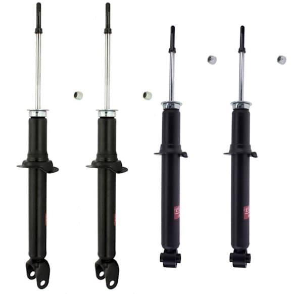 SET-KY341197 Front and Rear, Driver and Passenger Side Bare Strut