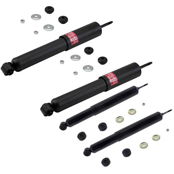 SET-KY344368-C Front and Rear, Driver and Passenger Side Shock, 4WD, GR-2/Excel-G Series