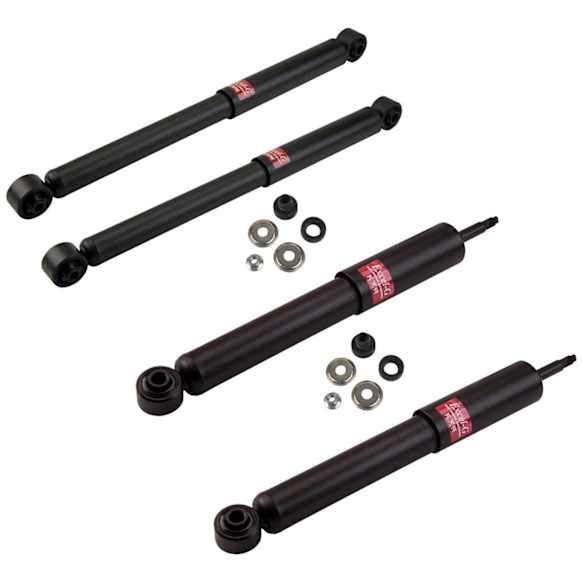 SET-KY344399-C Front and Rear, Driver and Passenger Side Shock, 4WD, GR-2/Excel-G Series