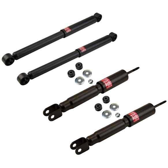 SET-KY344436 Front and Rear, Driver and Passenger Side Shock, 4WD, GR-2/Excel-G Series