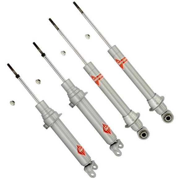 SET-KY551115 Front and Rear, Driver and Passenger Side Bare Strut, Gas-A-Just Series