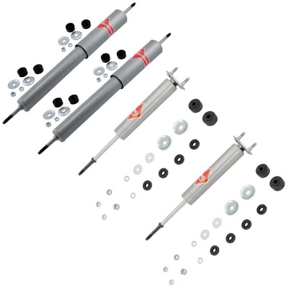 SET-KYKG4504 Front and Rear, Driver and Passenger Side Shock, Gas-A-Just Series