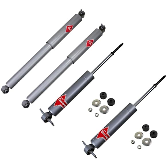 Complete KYB Shock Absorber Set (4 Pieces) For Nissan & Datsun Pickups (1965-1986) – Front & Rear