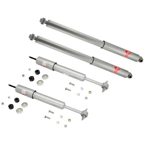 SET-KYKG54309 Front and Rear, Driver and Passenger Side Shock, Gas-A-Just Series