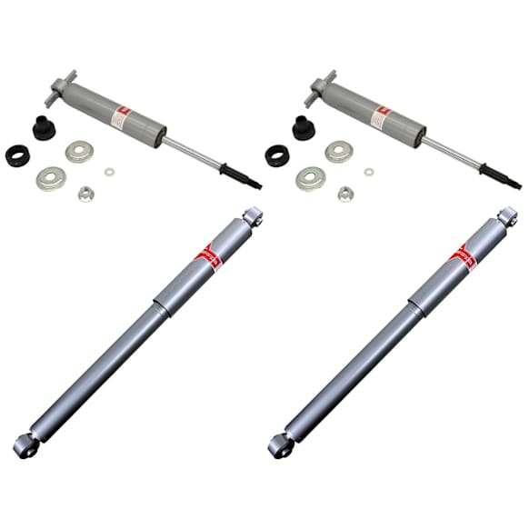 SET-KYKG54342 Front and Rear, Driver and Passenger Side Shock, RWD
