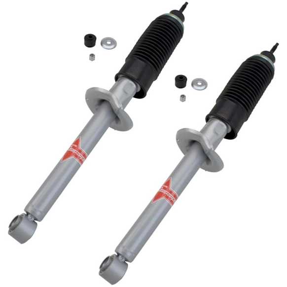 SET-KYKG9113-R Rear, Driver and Passenger Side Bare Strut, Gas-A-Just Series