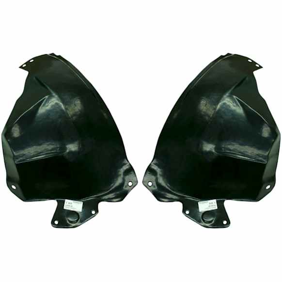 2000-2006 Lincoln LS - Front, Driver and Passenger Side, Rear Section, Fender Liner