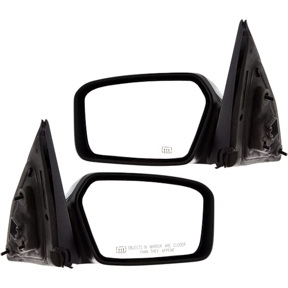 Driver and Passenger Side Mirrors, Power Adjust, Non-Folding, Heated, Chrome, No Signal Light, With memory, With Puddle Light, No Auto-Dimming, No Blind Spot Feature