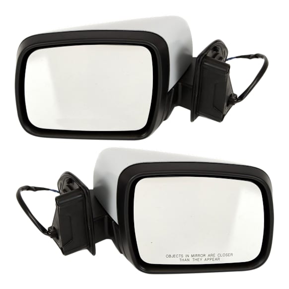 Driver and Passenger Side Mirrors, Power, Manual Folding, Heated, Paintable, No Signal Light, No Memory, No Puddle Light, No Auto-Dimming, No Blind Spot Feature