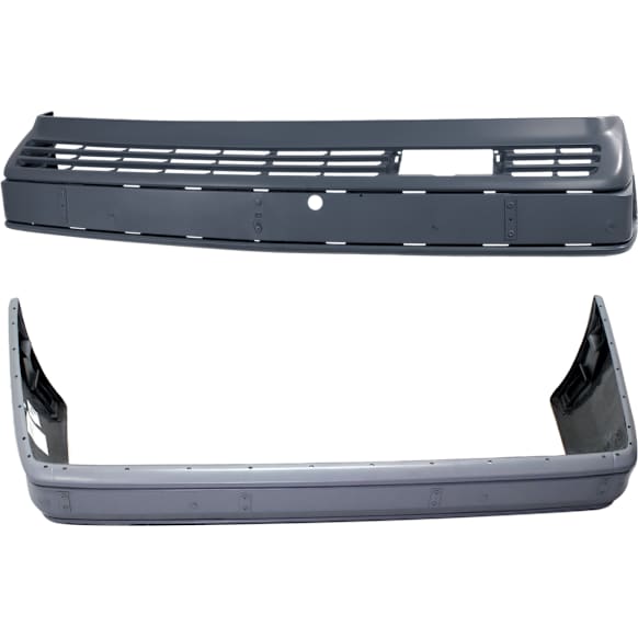 Front and Rear Primed Bumper Cover