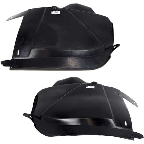 2006-2010 Mercury Mountaineer - Front, Driver and Passenger Side, Front Section, Fender Liner