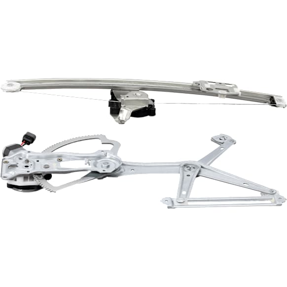 Front And Rear, Driver Side Power Window Regulator, With Motor