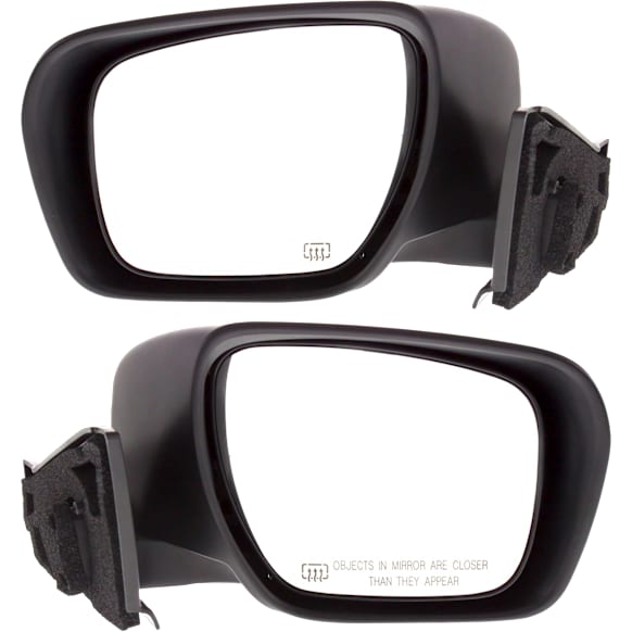 Driver and Passenger Side Mirrors, Power Adjust, Manual Folding, Heated, Paintable, No Signal Light, No Memory, No Puddle Light, No Auto-Dimming, No Blind Spot Feature