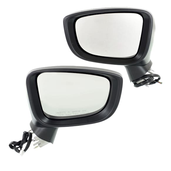 Driver and Passenger Side Mirrors, Power, Manual Folding, Heated, Paintable, In-housing Signal Light, No Memory, No Puddle Light, No Auto-Dimming, No Blind Spot Feature