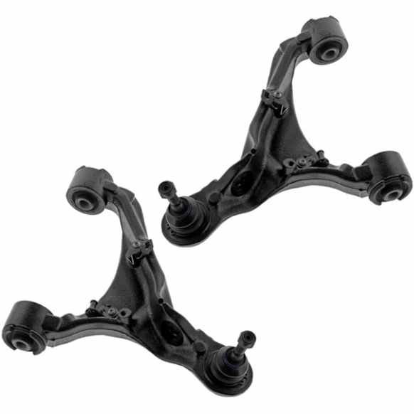 SET-MECMS101420 Front, Driver and Passenger Side, Upper Control Arm, With ball joint(s), Supreme Series