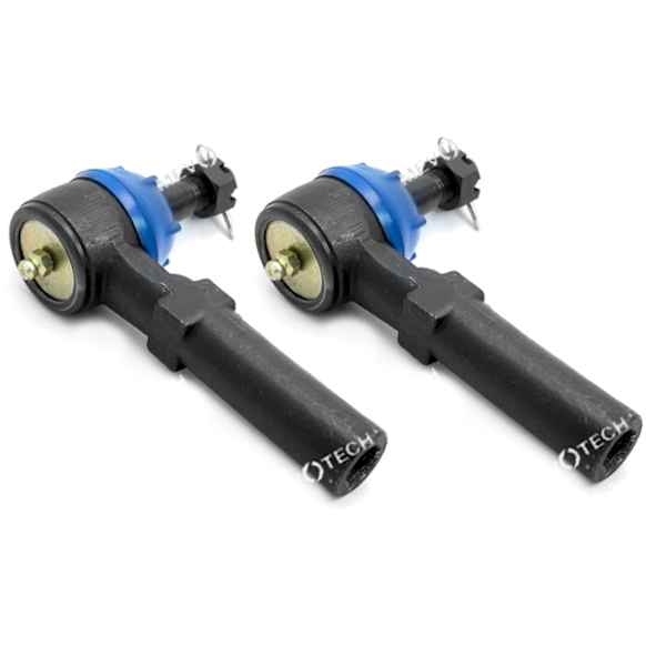 SET-MEMES3008RL-2 Front, Driver and Passenger Side, Outer Tie Rod End, Supreme Series