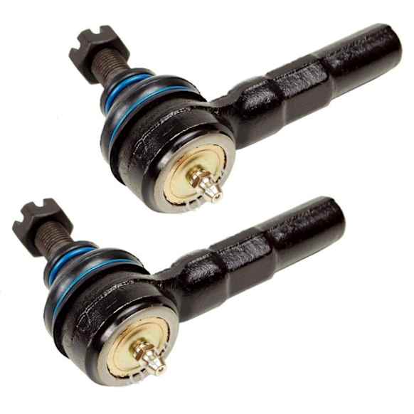 SET-MEMES3353RL-2 Front, Driver and Passenger Side, Outer Tie Rod End, Supreme Series