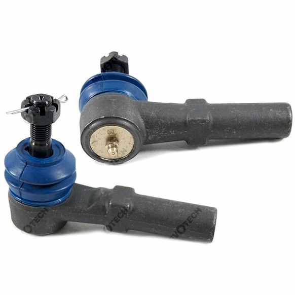 SET-MEMES3609-2 Front, Driver and Passenger Side, Outer Tie Rod End
