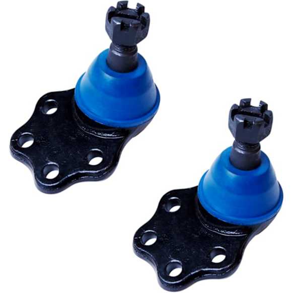 SET-MEMK7241-2 Front, Driver and Passenger Side, Lower Ball Joint Supreme Series
